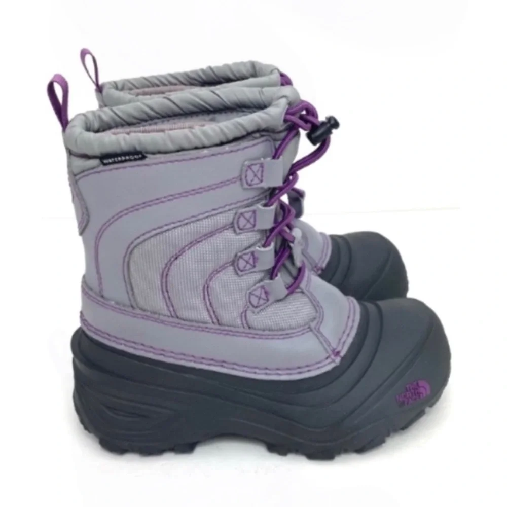 THE North Face Youth Alpenglow IV Snow Winter Boot ThermaFelt Lined NF0A2T5P